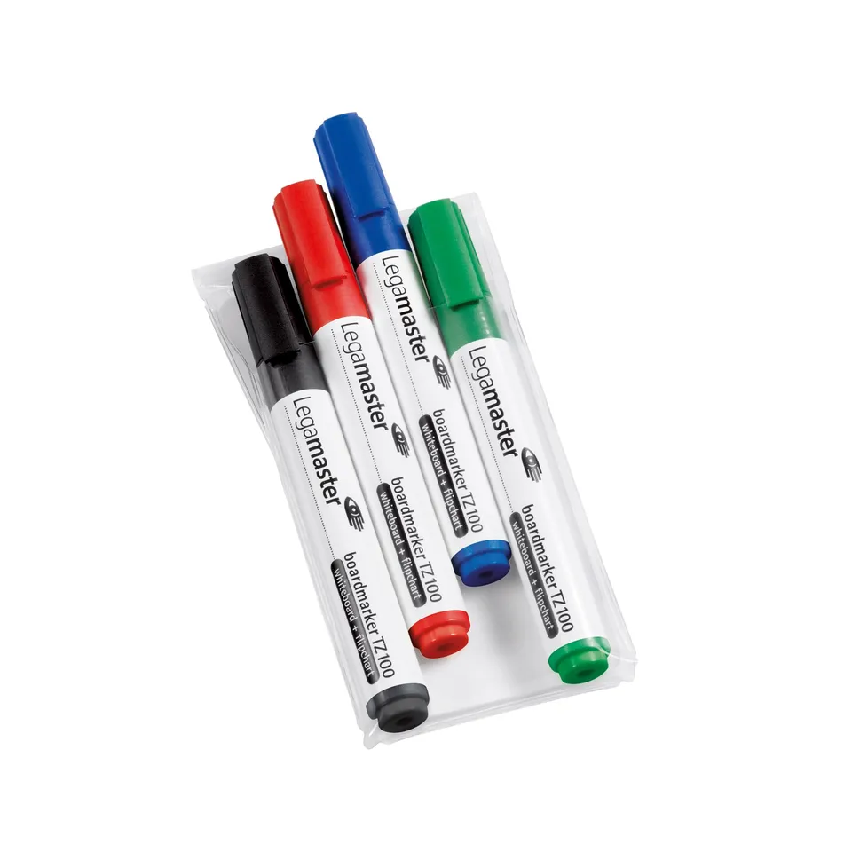 legamaster-tz-100-boardmarker-4er-set-schwarz-rot-blau-gr-n image 1