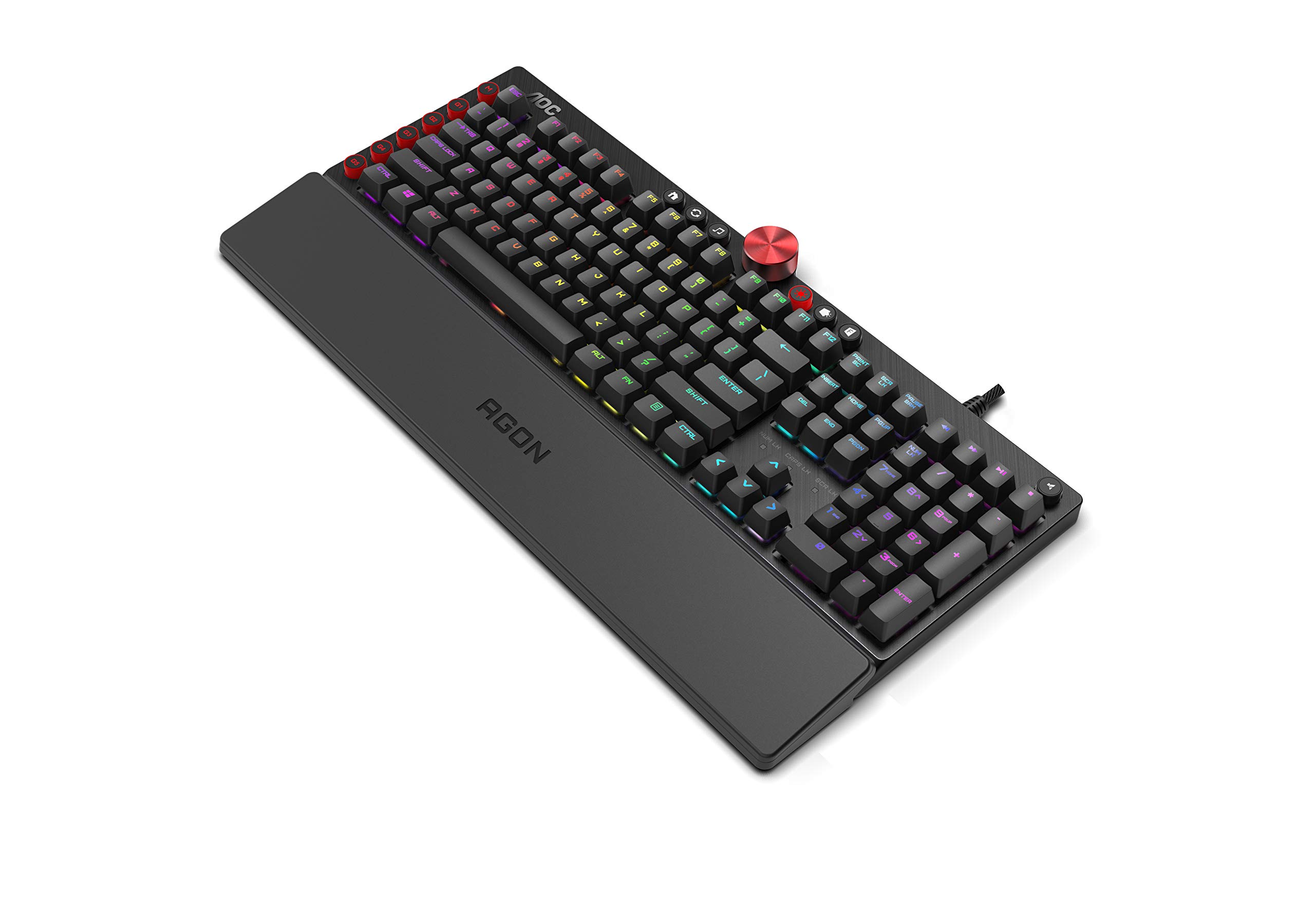 aoc-agon-agk700-gaming-tastatur-cherry-mx-red-eng-layout image 2