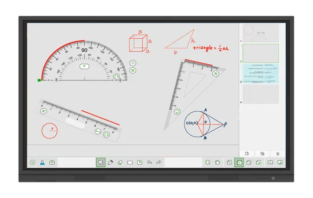 newline-i-series-4k-interaktives-touchdisplay-gro-format-ip-series image 1