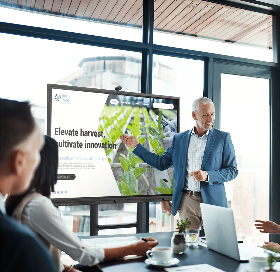 newline-elara-pro-interaktiver-monitor-mit-android-und-google-edla image 1