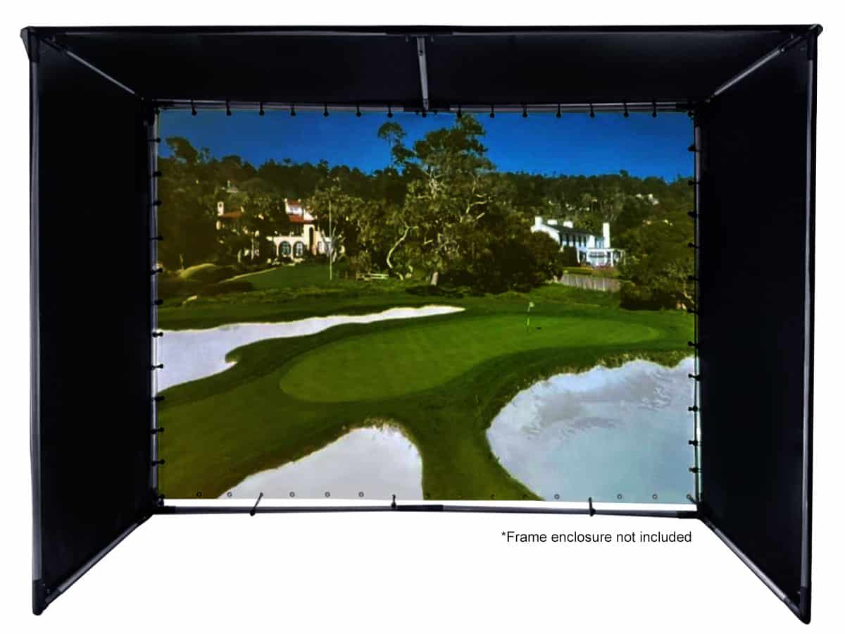 elite-screens-golfsim-diy-impactwhite-1145-prallschutz-leinwand image 4