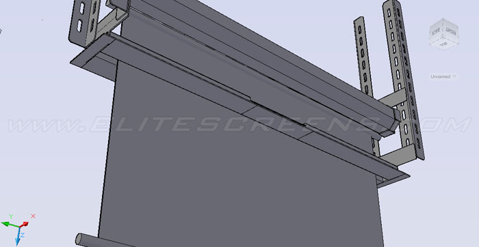 elite-screens-vmax2-spectrum-ceiling-trim-kit-abdeckung image 4