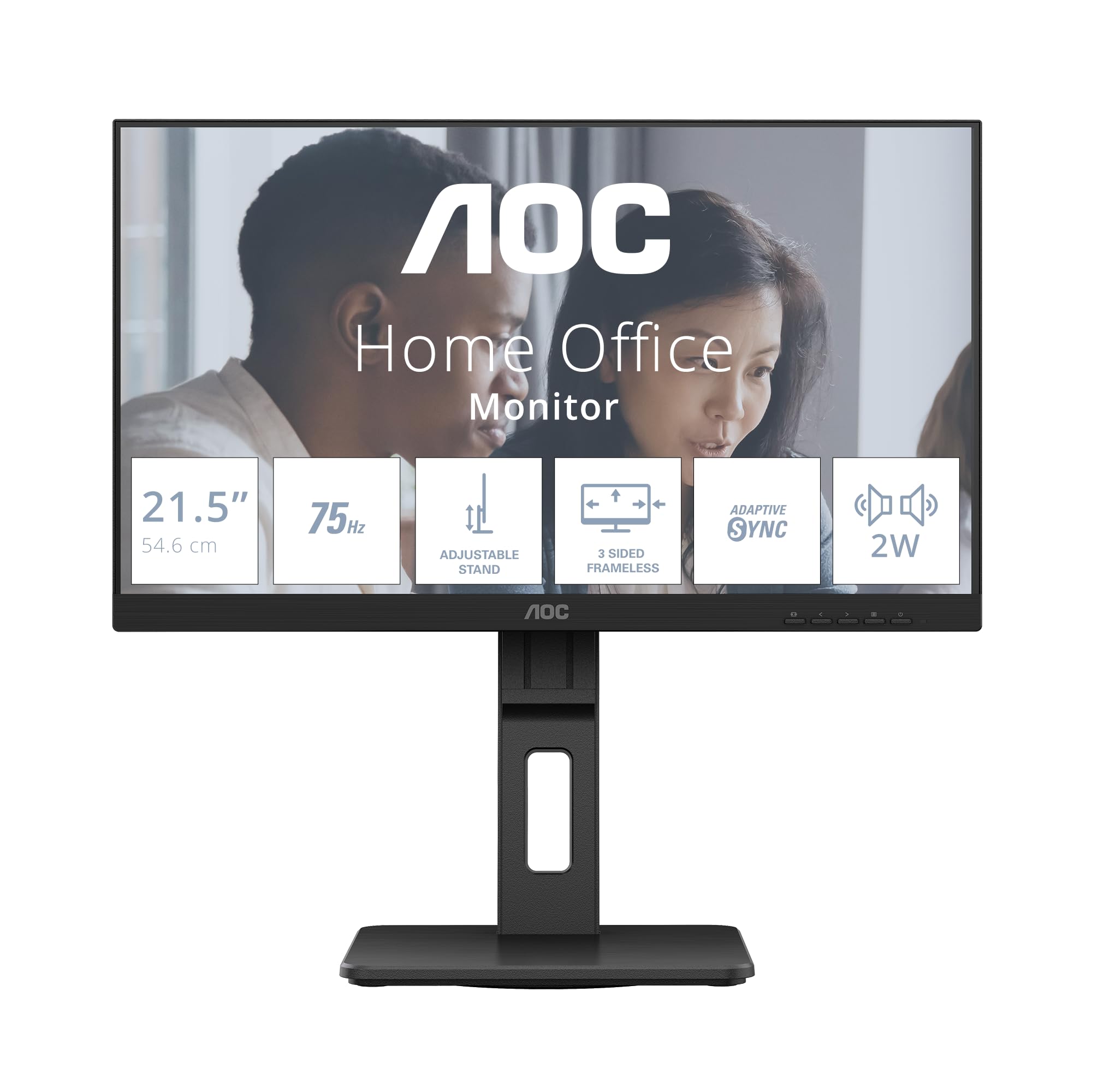 aoc-22e2umf-22-zoll-full-hd-monitor-h-henverstellbar-schwarz image 2