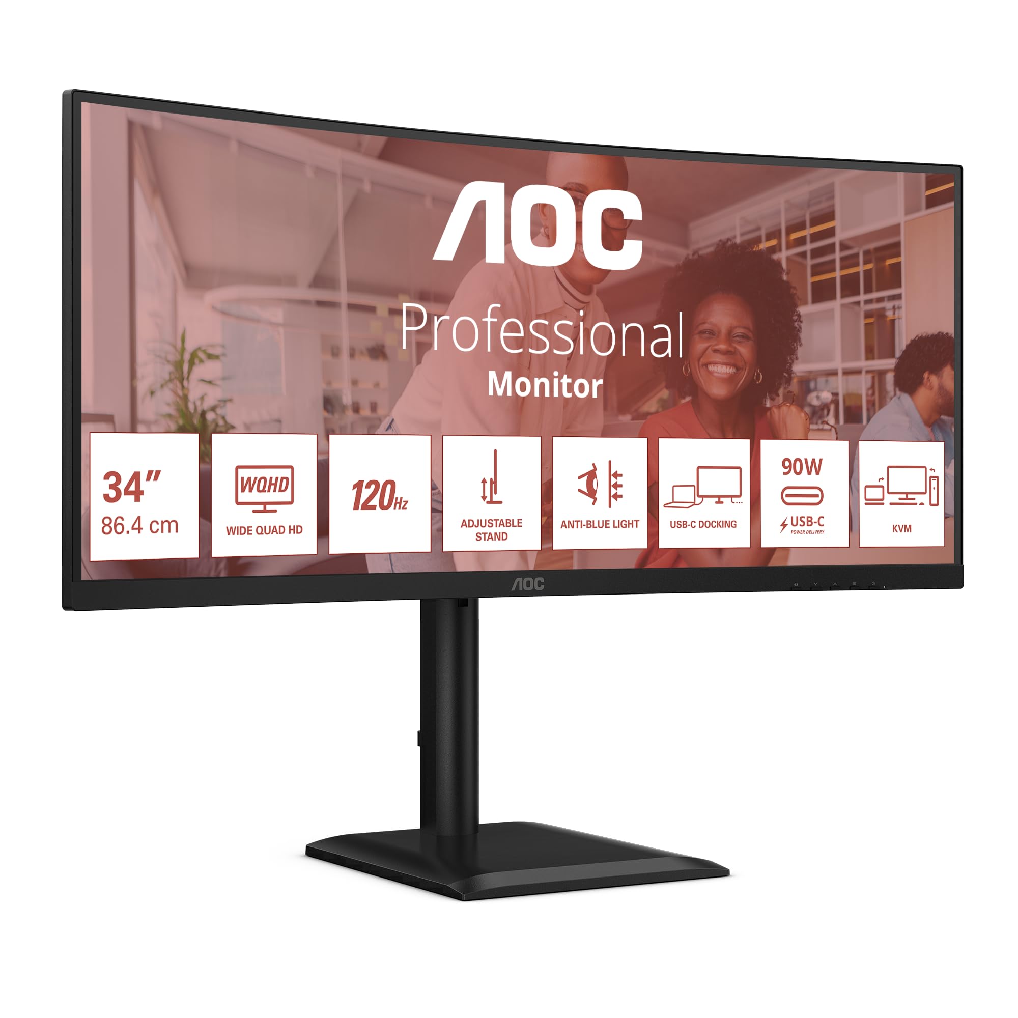 aoc-cu34e4cv-34-zoll-curved-uwqhd-monitor image 1