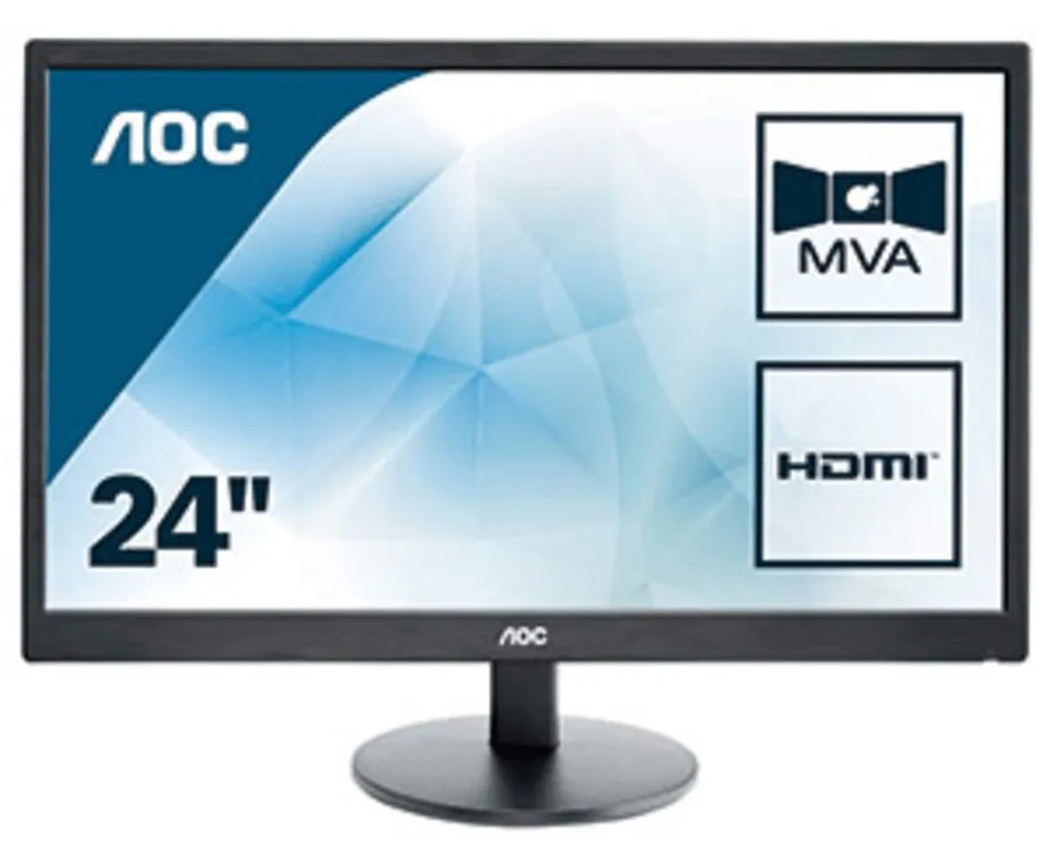aoc-m2470swh-24-zoll-fhd-monitor-mva-schwarz image 1