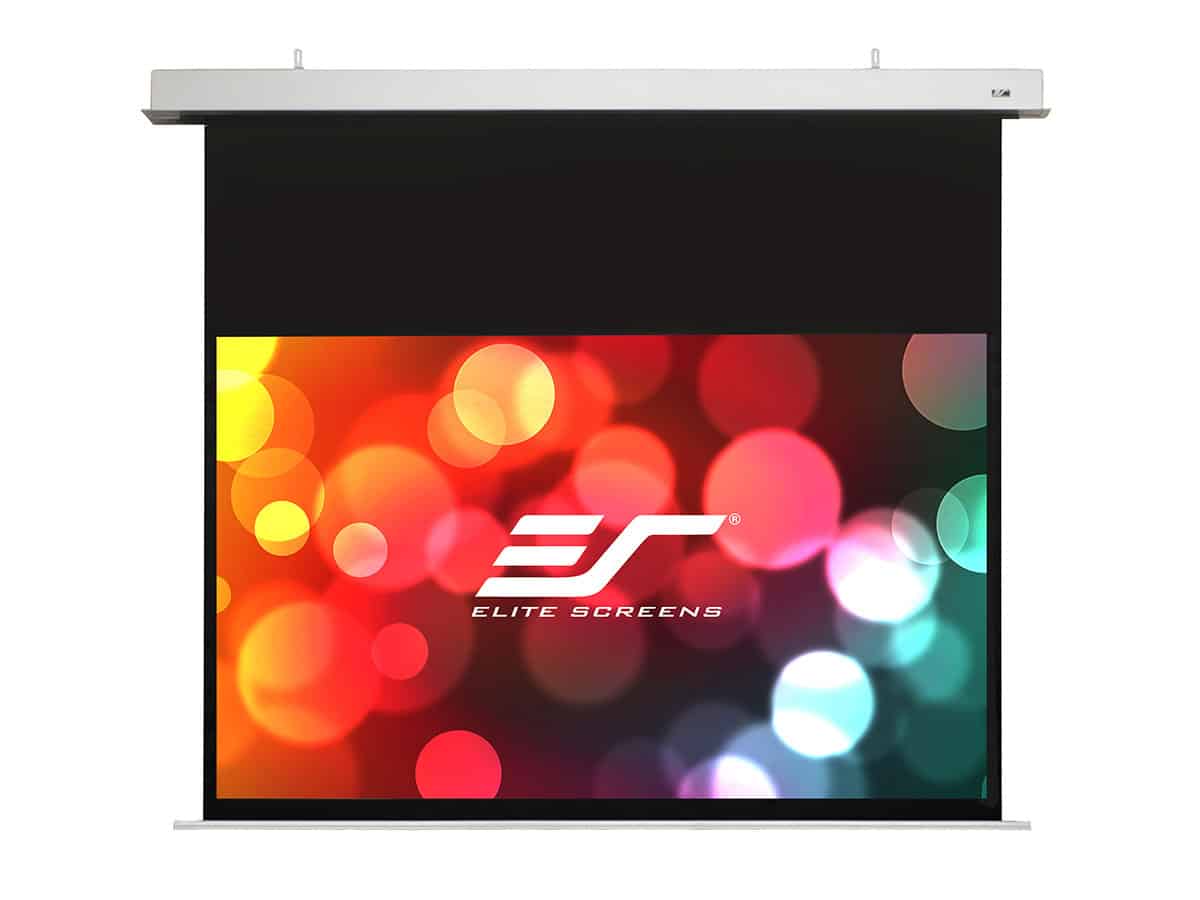 elite-screens-evanesce-acousticpro-uhd-deckeneinbau-leinwand image 1