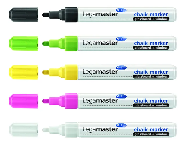 legamaster-7-118195-glasboard-kreidemarker-5er-set-sortiert image 1
