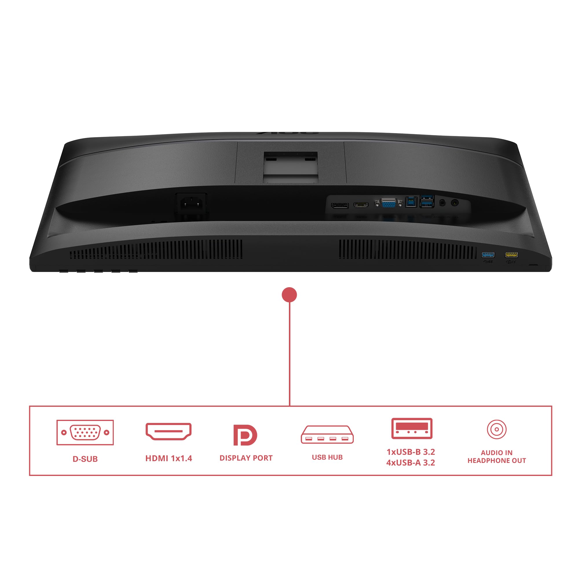 aoc-24e4u-23-8-zoll-fhd-ips-monitor-mit-usb-hub-und-h-henverstellung image 4
